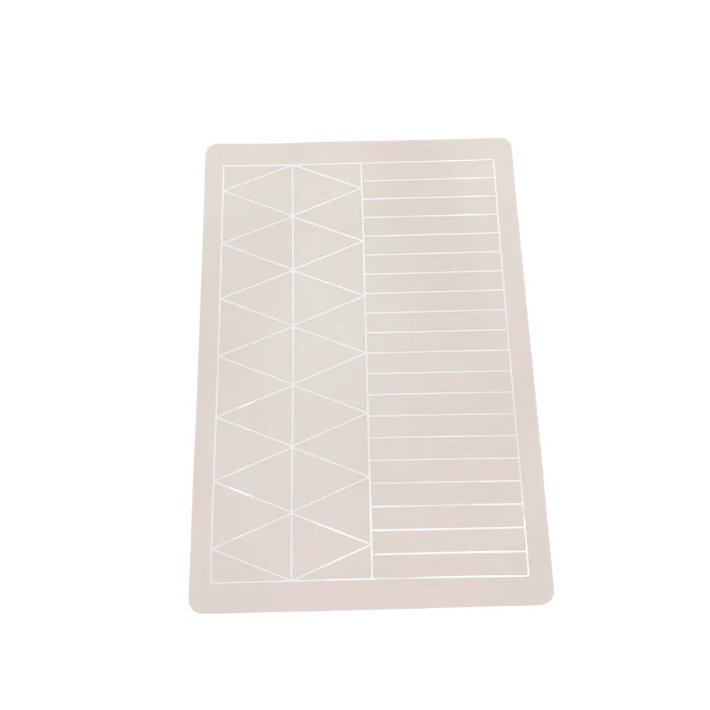 Double Sided 2D Eyebrow and Ombre Latex Practise Mat