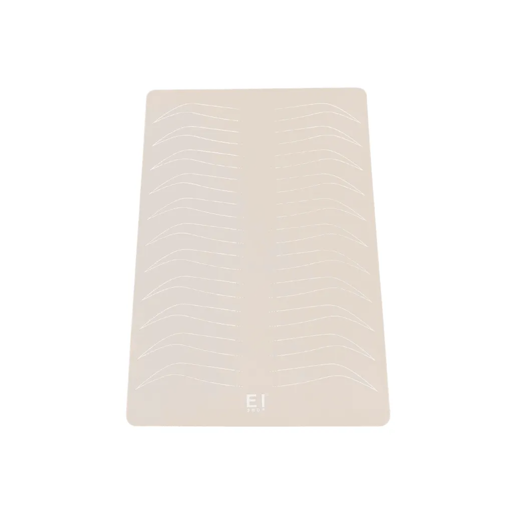 Double Sided 2D Eyebrow and Ombre Latex Practise Mat