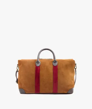 Duffel Bag Harvard Twin Deluxe - Light Brown/Burgundy