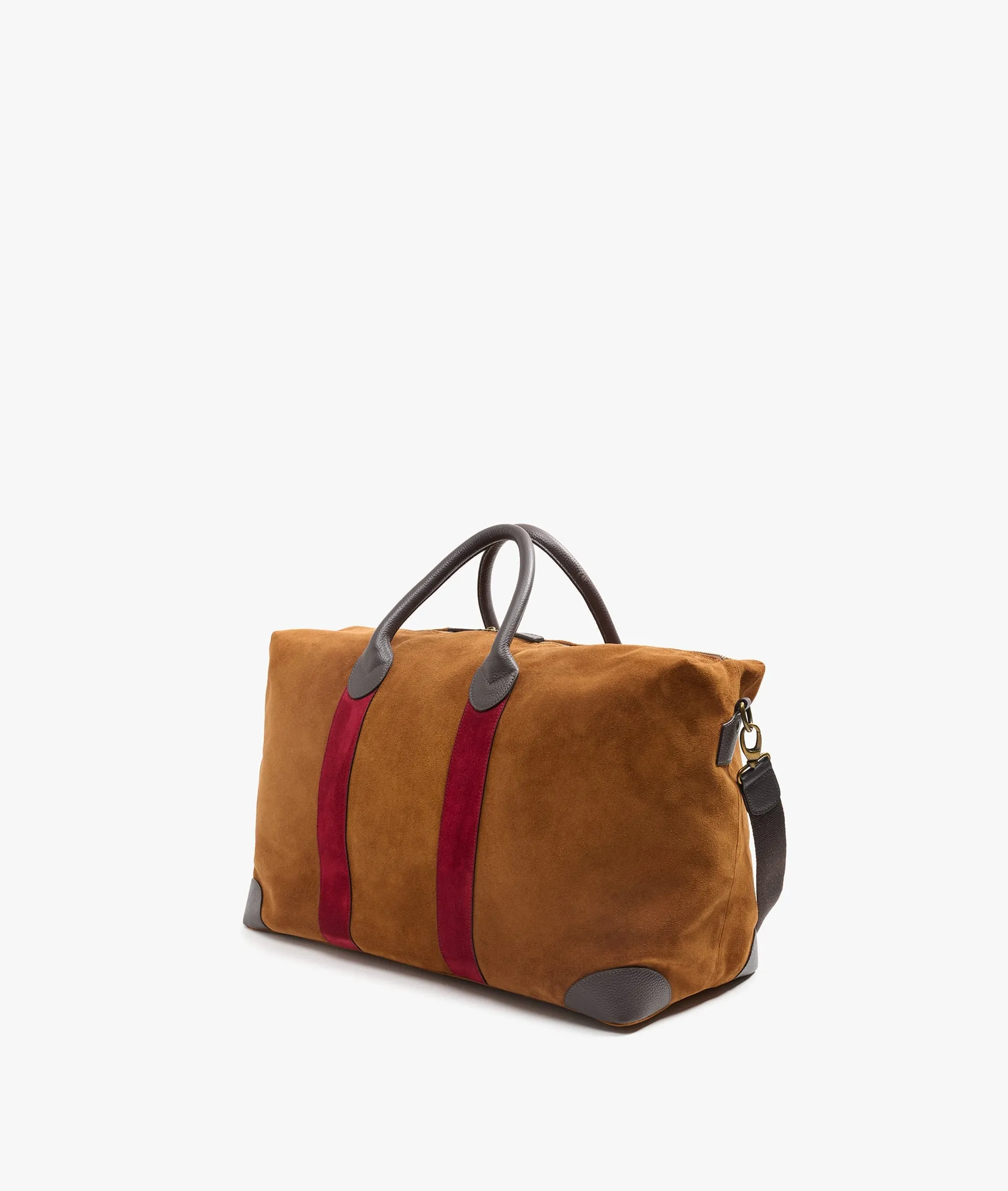 Duffel Bag Harvard Twin Deluxe - Light Brown/Burgundy