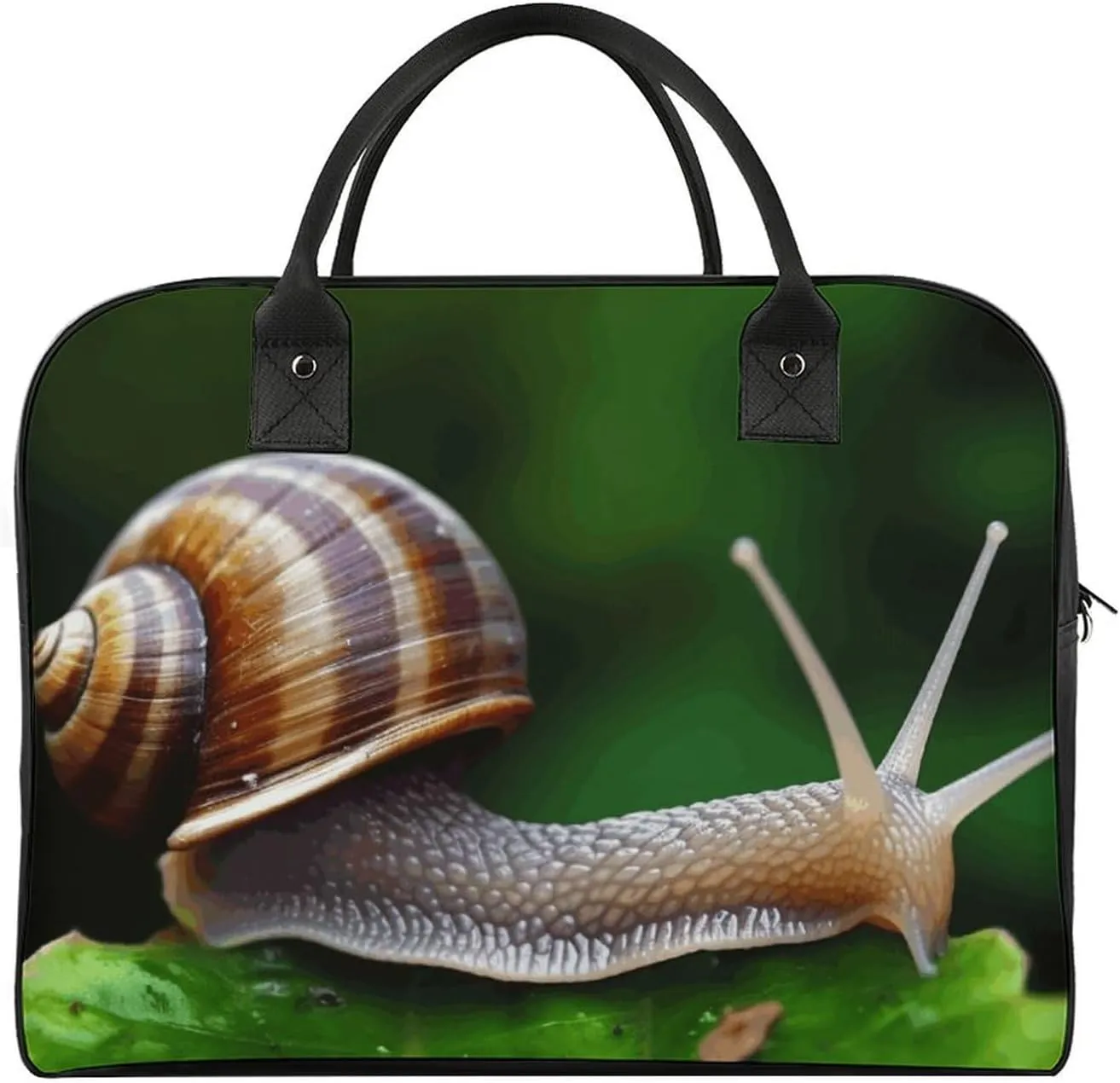 Duffle Bag for Travel Tote Bag Crossbody Bags Gym Bag Animal Snail Printed Shoulder Bag Travel Handbag for Men And Women