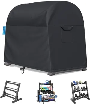 Dumbbell Rack Dust Cover, A-Frame Dumbbell Rack - Waterproof and Dustproof for Home Gym Dumbbell Set Brackets