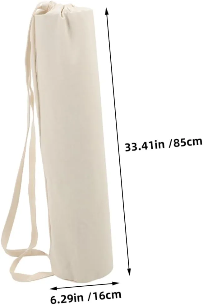 Durable Yoga Mat Carrier Bag Spacious Gym Tote for Women Stylish Yoga Accessory with Generous Storage