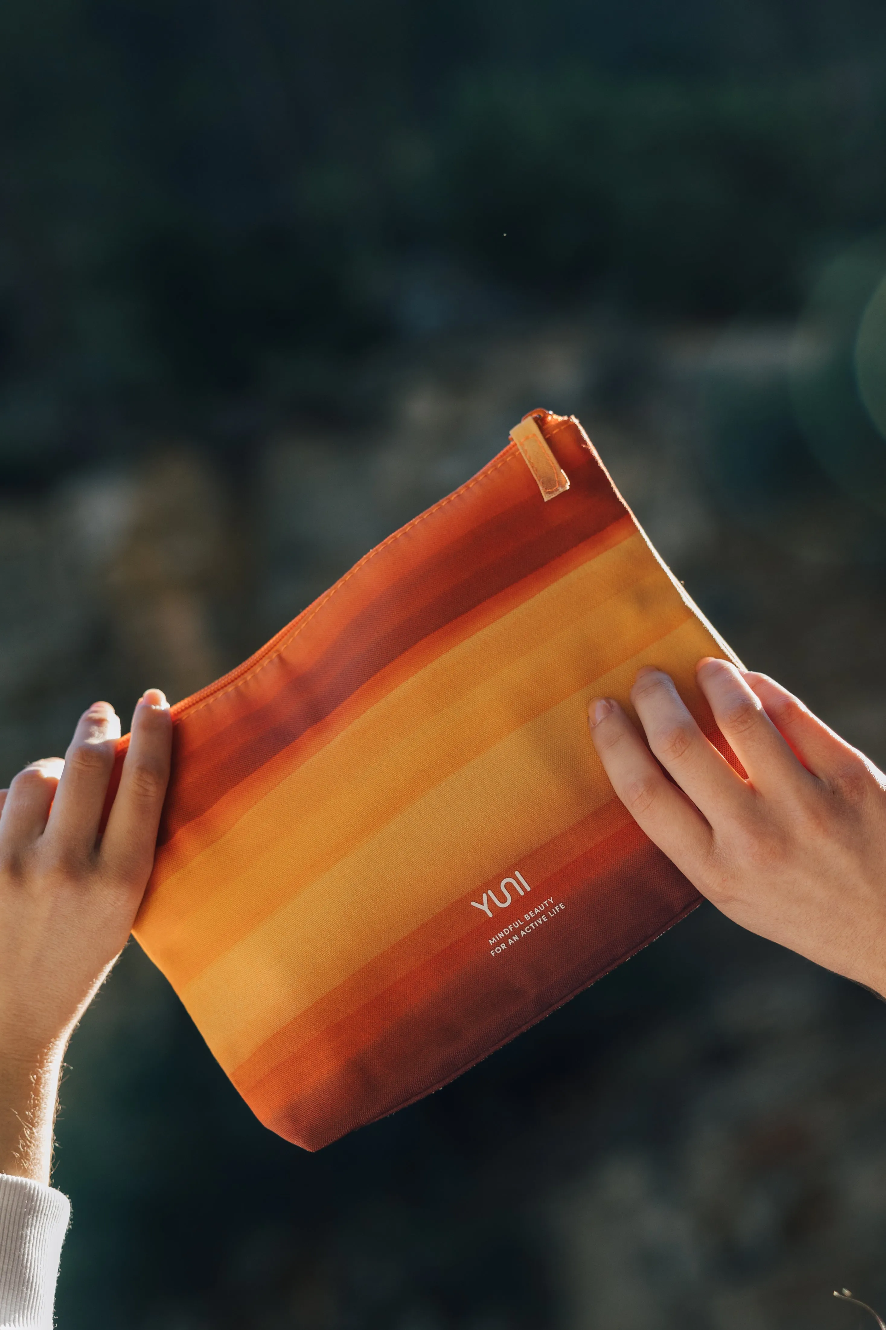 Dusk ORANGE OMBRE TRAVEL BAG