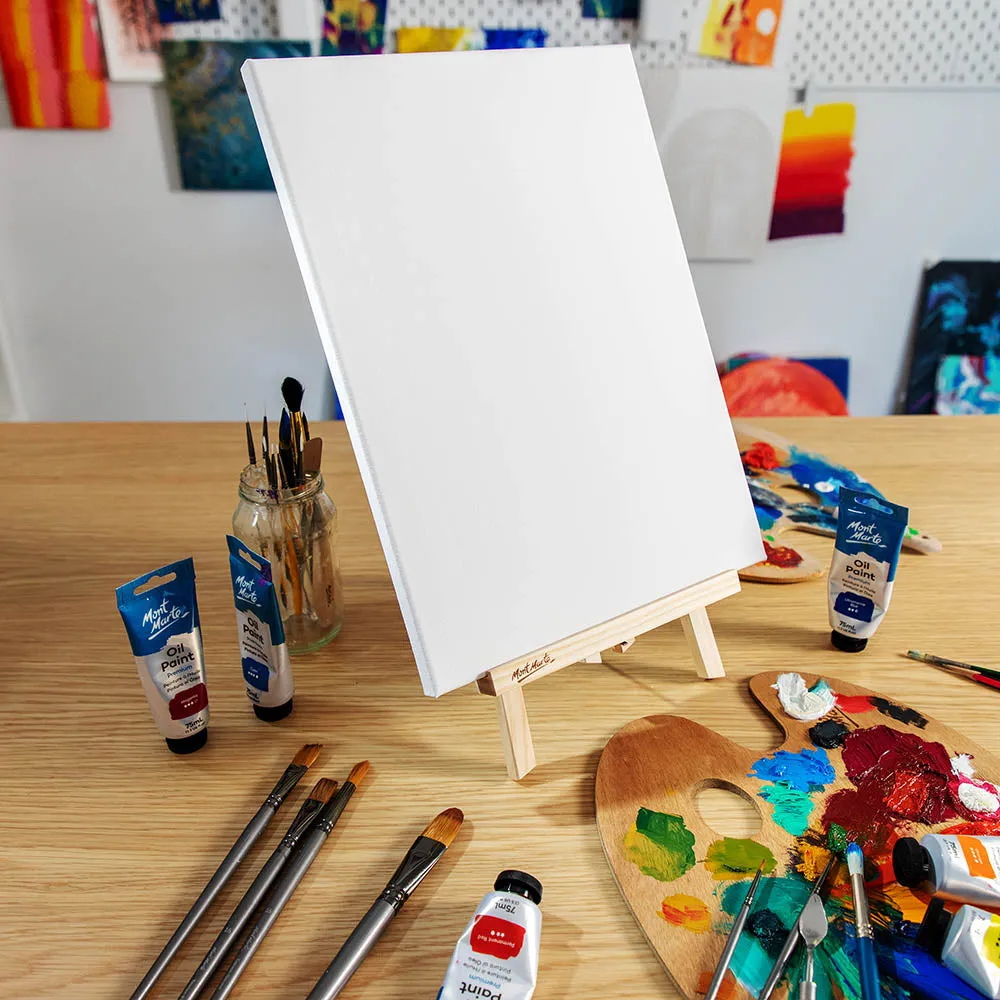 Easel and Canvas Discovery Large 30 x 40cm (11.8 x 15.7in)