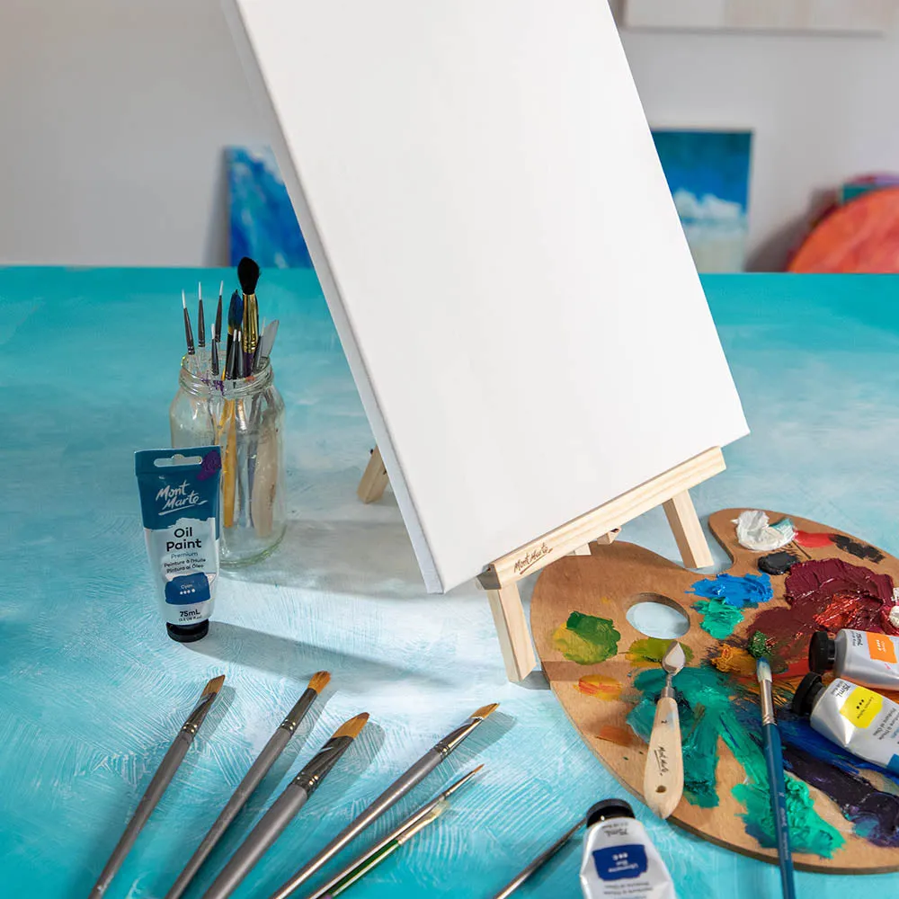 Easel and Canvas Discovery Large 30 x 40cm (11.8 x 15.7in)