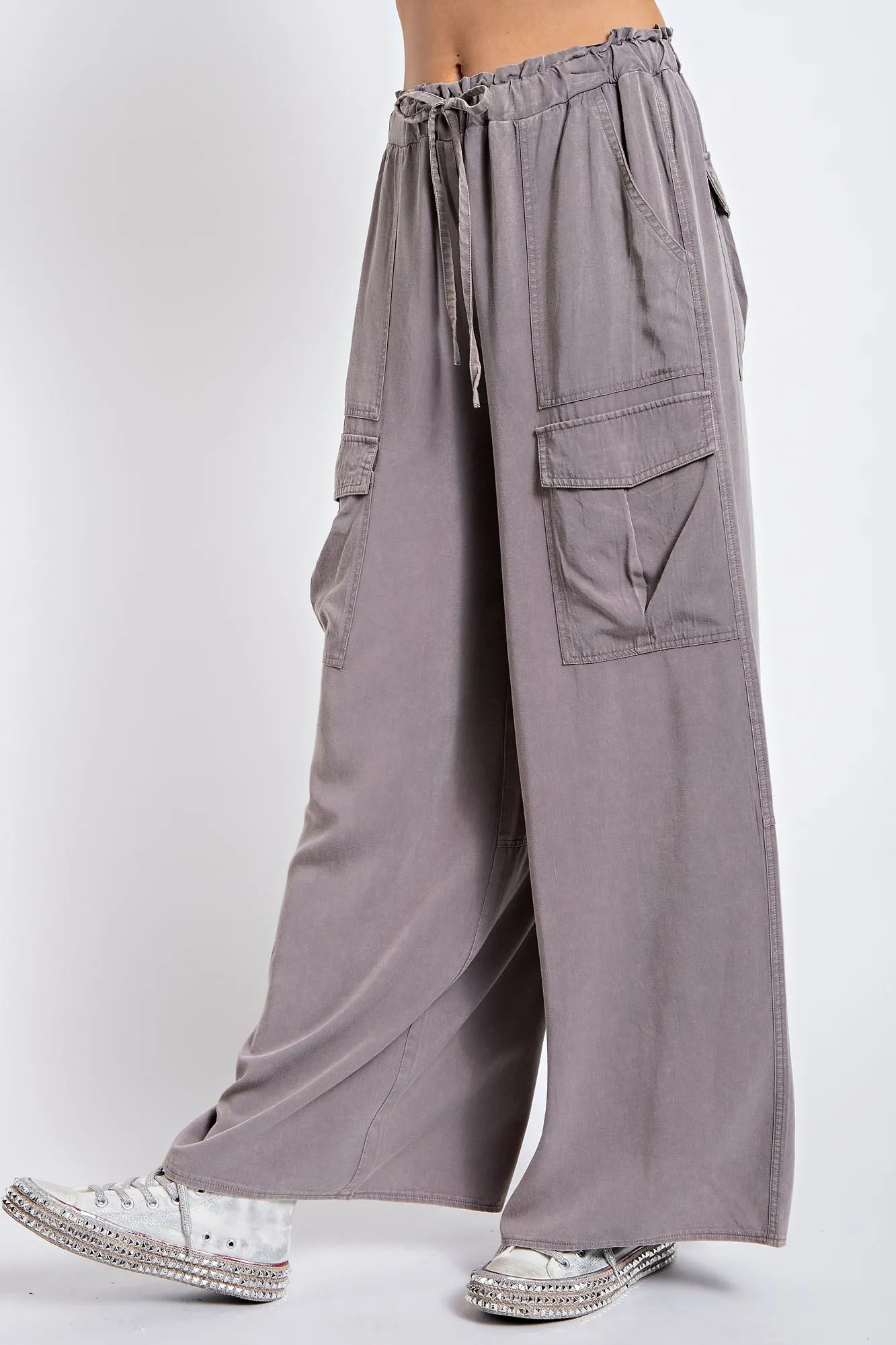 Easel Mineral Wash Cargo Pant