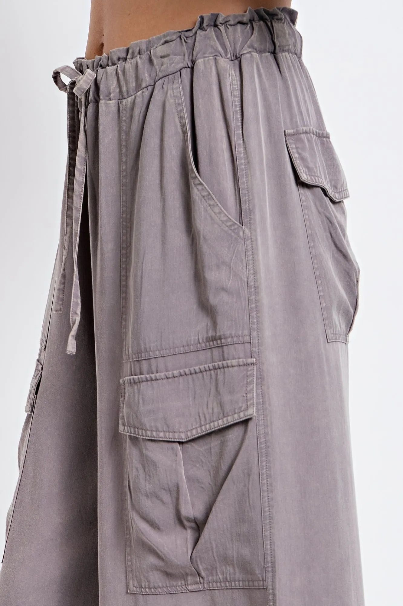 Easel Mineral Wash Cargo Pant