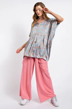 Easel Mineral Wash Cargo Pant
