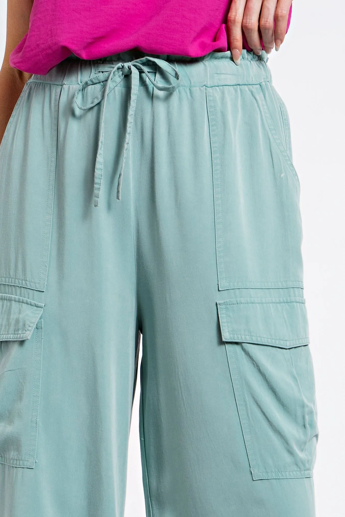 Easel Mineral Wash Cargo Pant