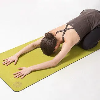 easyoga Premium Natural Rubber Yoga Mat - G11 Green/Gray