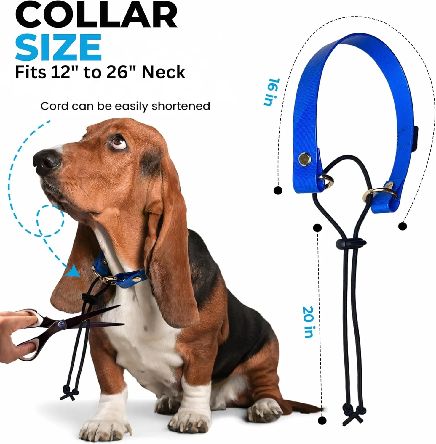 eCollar 3/4 Inch Replacement Strap Bungee Style - Dog Shock Collar Replacement Strap - 3/4 Dog Collar for Shock Collar - Replacement Collar - sportdog Replacement Collar (Camouflage, 3/4" - Width)