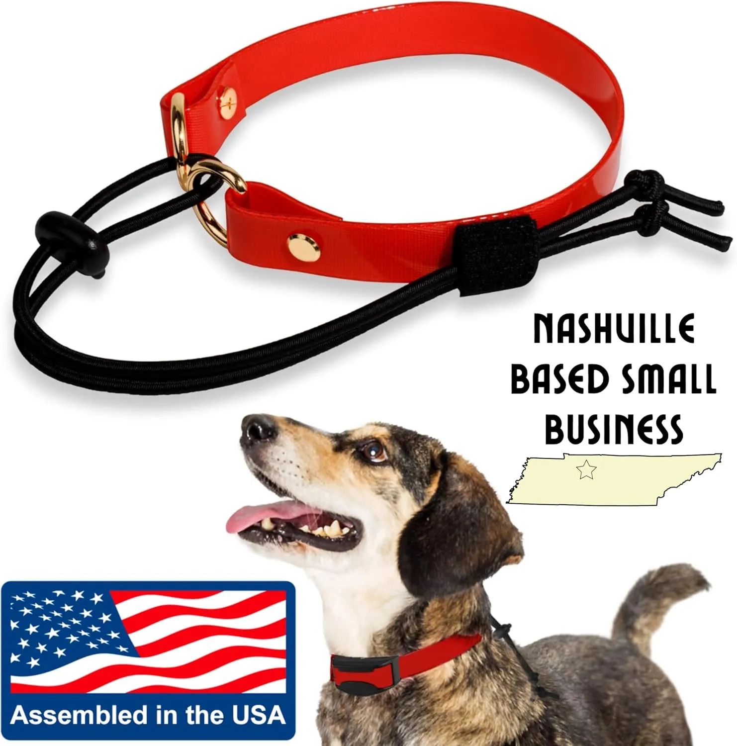 eCollar 3/4 Inch Replacement Strap Bungee Style - Dog Shock Collar Replacement Strap - 3/4 Dog Collar for Shock Collar - Replacement Collar - sportdog Replacement Collar (Camouflage, 3/4" - Width)