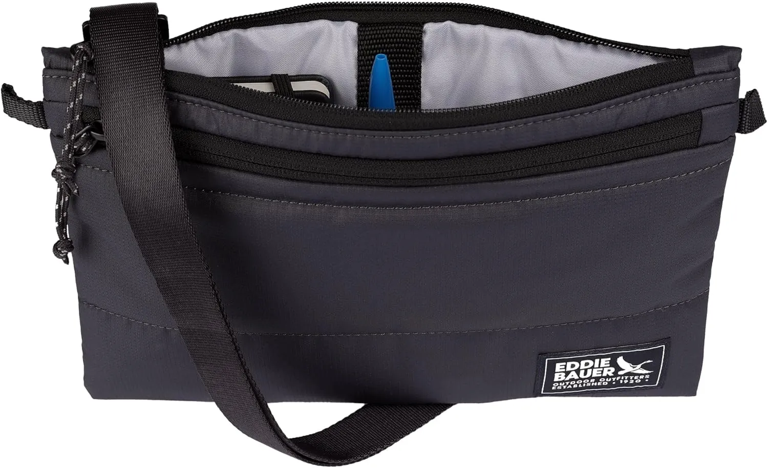 Eddie Bauer Ripstop Nylon Puffer Crossbody Bag