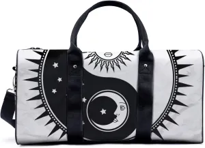 Egyptian Sun God Illustration Duffel Bag Travel Yoga Camping Gym Shoulder Bags Sports Handbag Lightweight canvas Tote Bag Holdall for Men Women