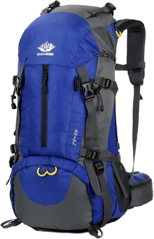 Esup 50L Hiking Backpack Men Camping Backpack with rain cover 45l 5l Lightweight Backpacking Backpack Travel Backpack