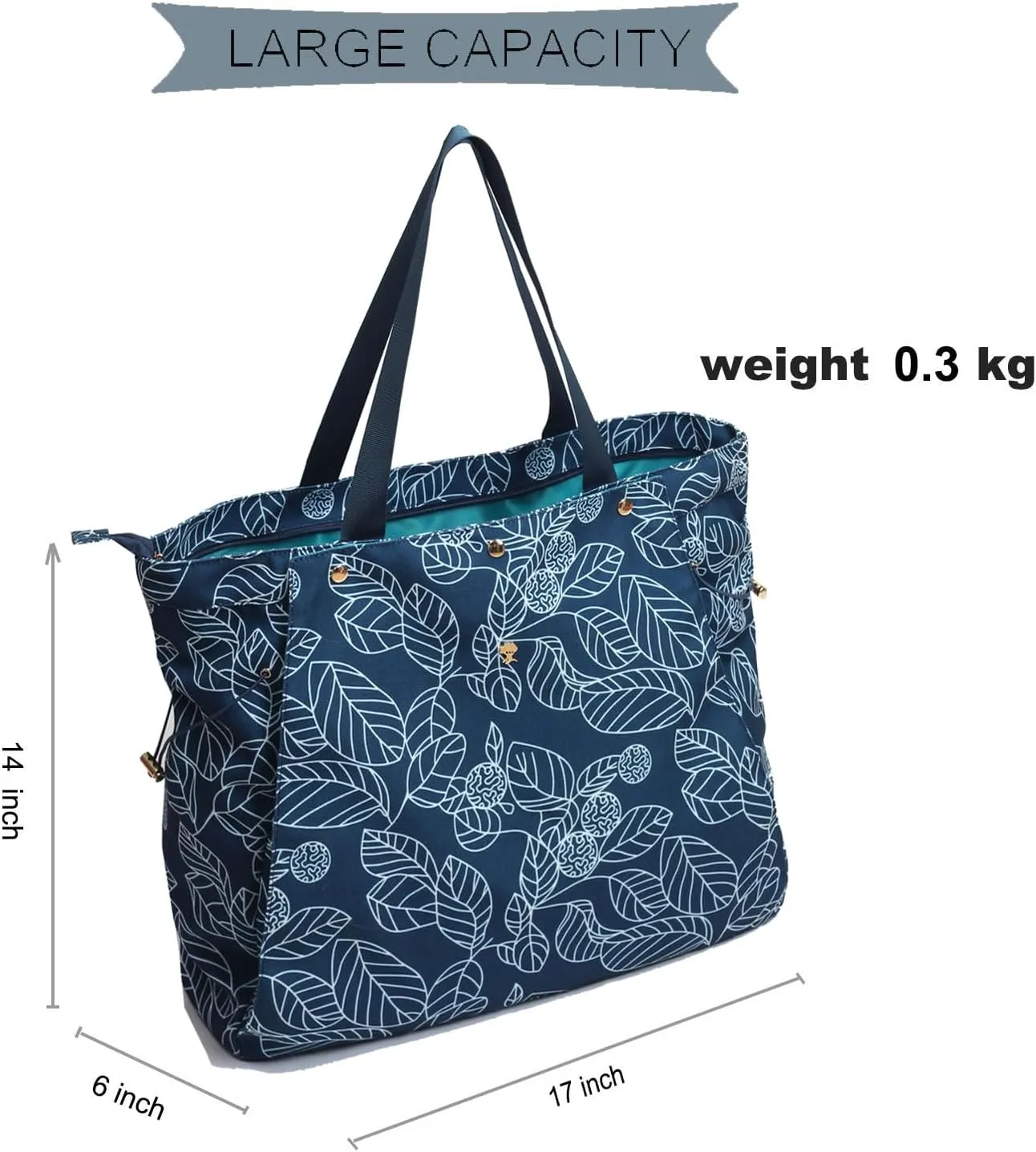 ESVAN Yoga Mat Bag, Gym Bag Tote Bag with Multi Pockets For Women Drawstring Yoga Mat Carrier Pilates Travel Workout Office
