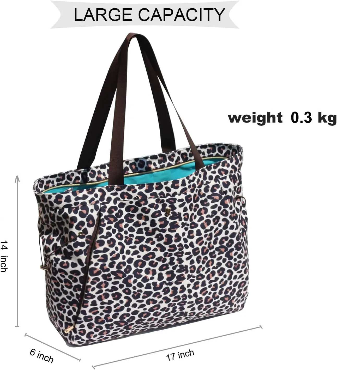 ESVAN Yoga Tote Bag for Women Shoulder Bags Drawstring for Office Workout Travel Carryall Pilates Gym and Beach