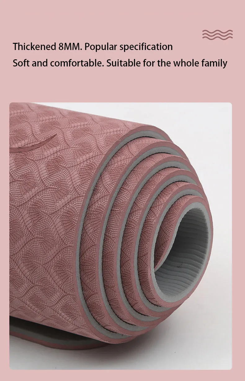 Extra Wide Pilates Yoga Fitness Mat