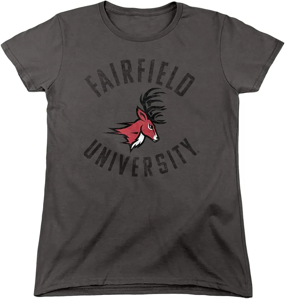 Fairfield University Official Stags Logo Women's T Shirt