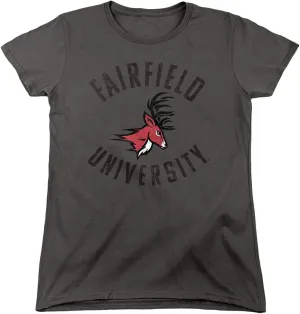 Fairfield University Official Stags Logo Women's T Shirt