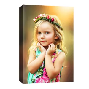 Family Picture To Canvas Print Kids Baby Portrait Custom Canvas Print