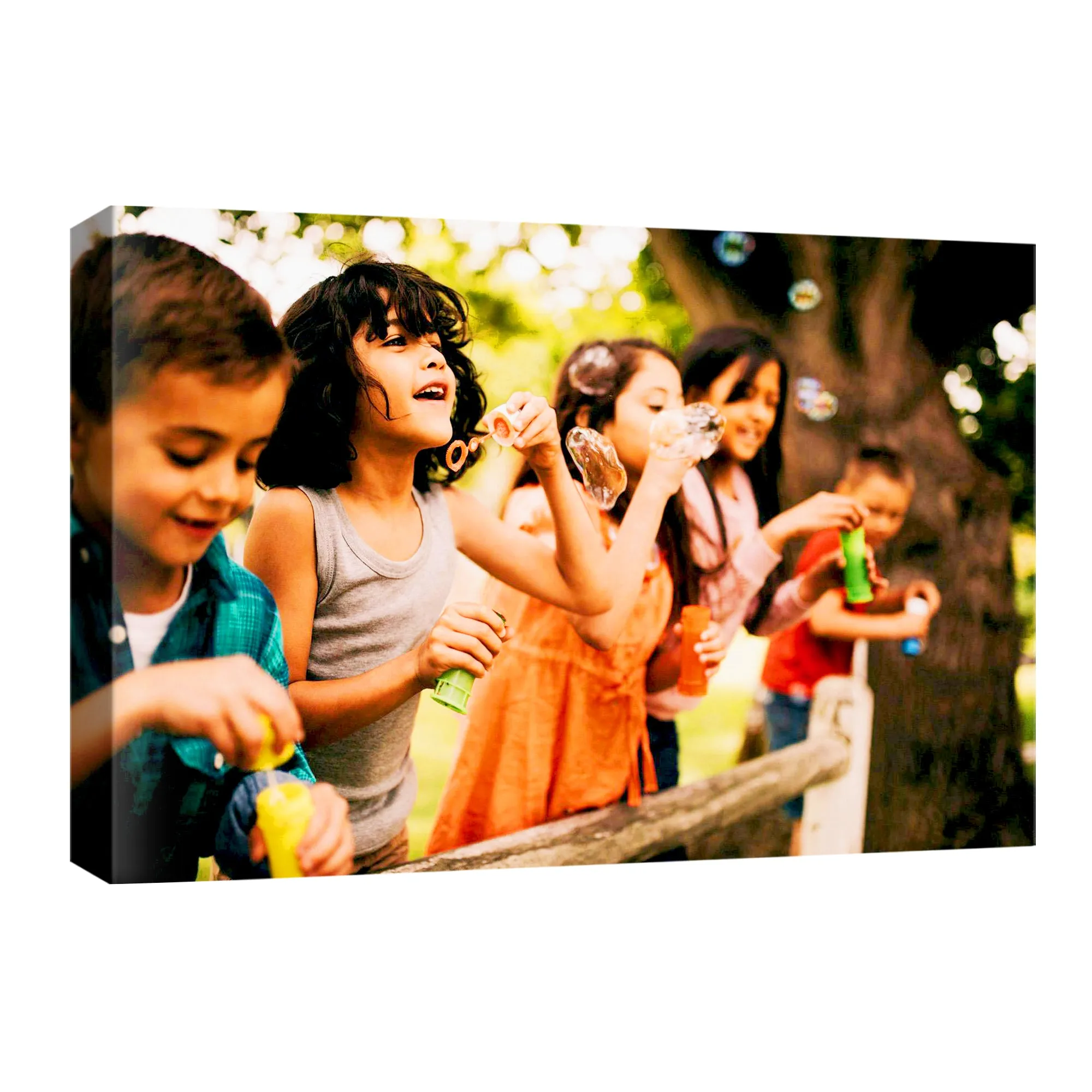 Family Picture To Canvas Print Kids Baby Portrait Custom Canvas Print