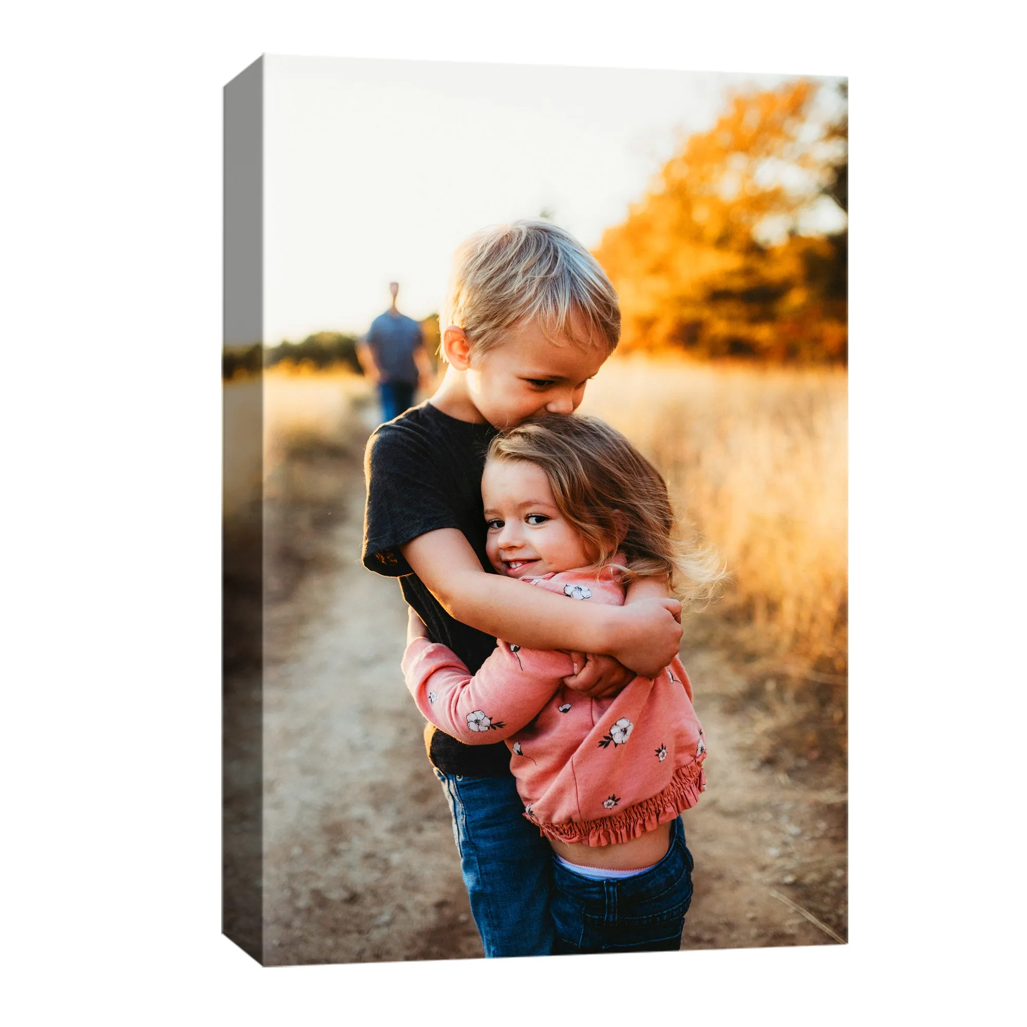 Family Picture To Canvas Print Kids Baby Portrait Custom Canvas Print