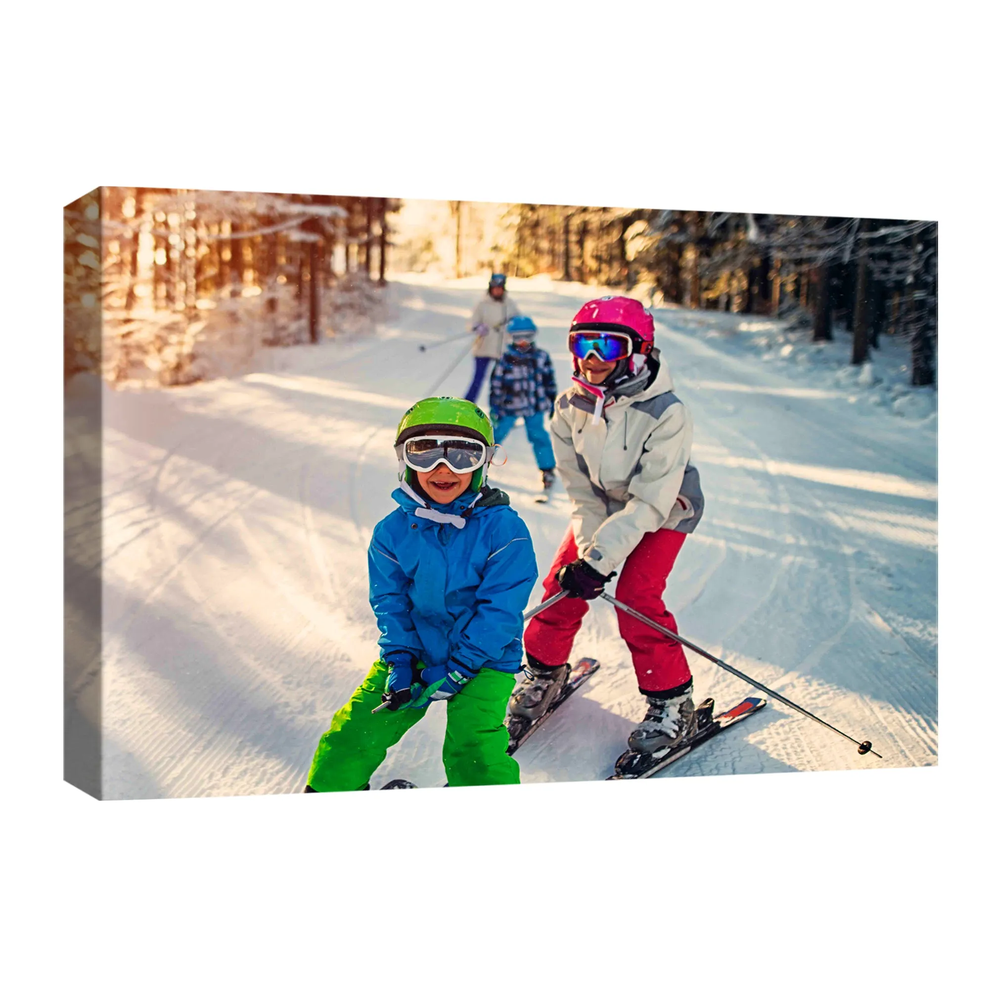 Family Picture To Canvas Print Kids Baby Portrait Custom Canvas Print