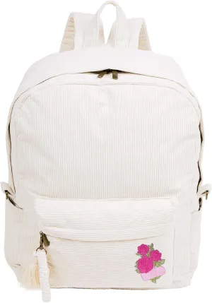 Fashion Angels Style.Lab Backpack for Kids, Corduroy Travel Bookbag for Girls