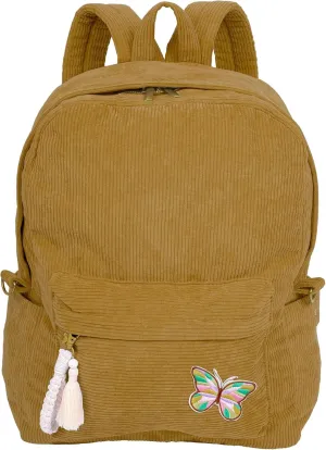 Fashion Angels Style.Lab Backpack for Kids, Corduroy Travel Bookbag with Cute & Stylish Design, Ideal for Girls & Boys in School
