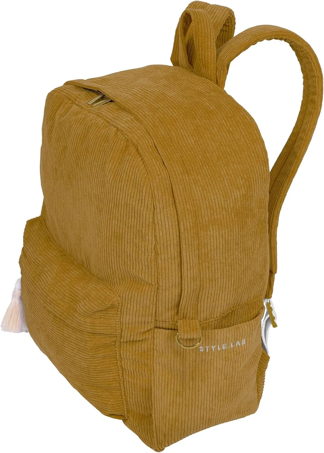 Fashion Angels Style.Lab Backpack for Kids, Corduroy Travel Bookbag with Cute & Stylish Design, Ideal for Girls & Boys in School