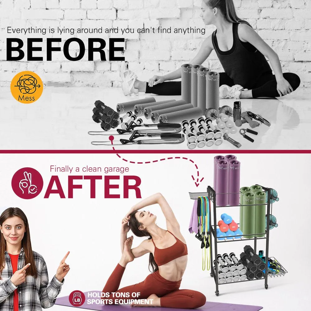 Fitness Equipment Storage