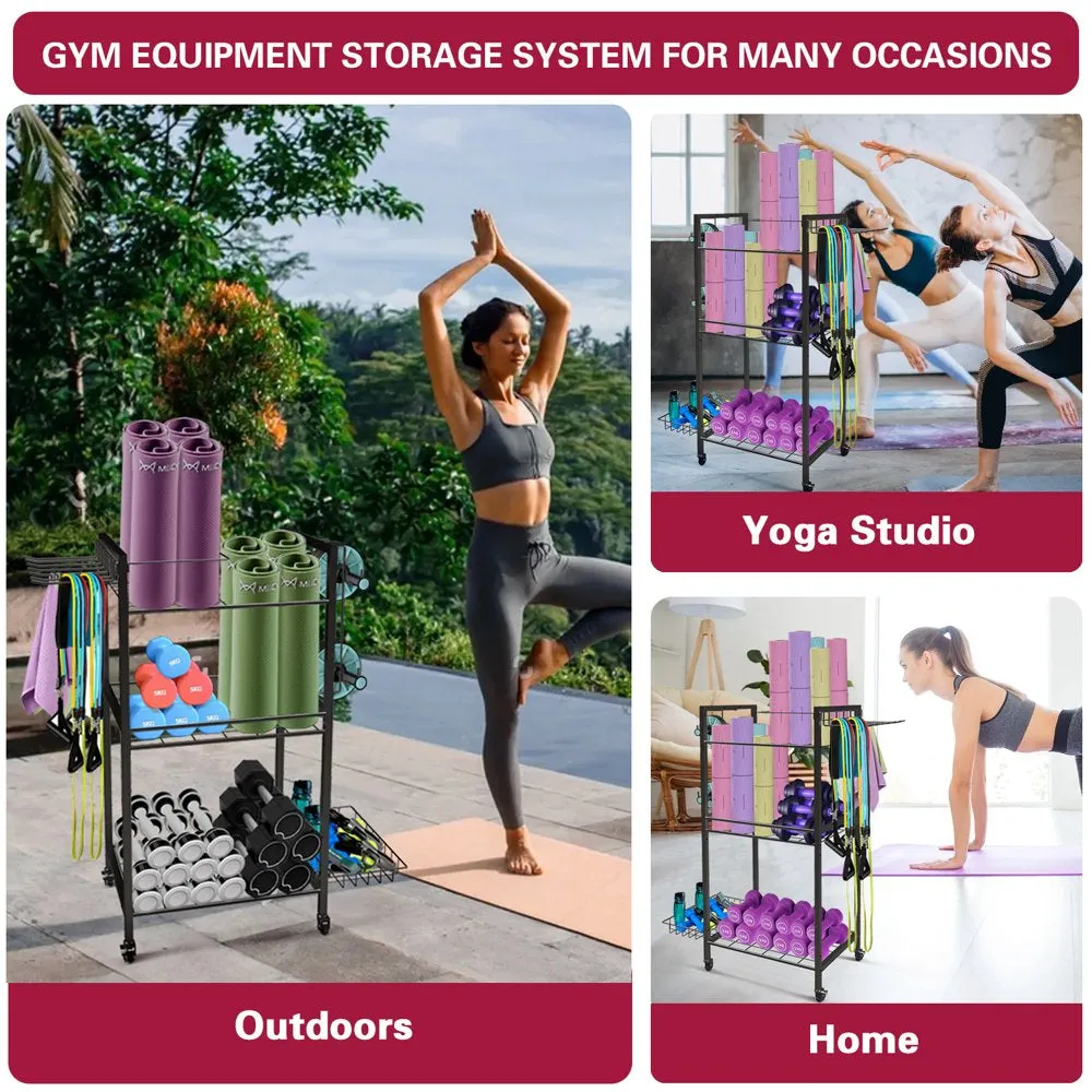 Fitness Equipment Storage