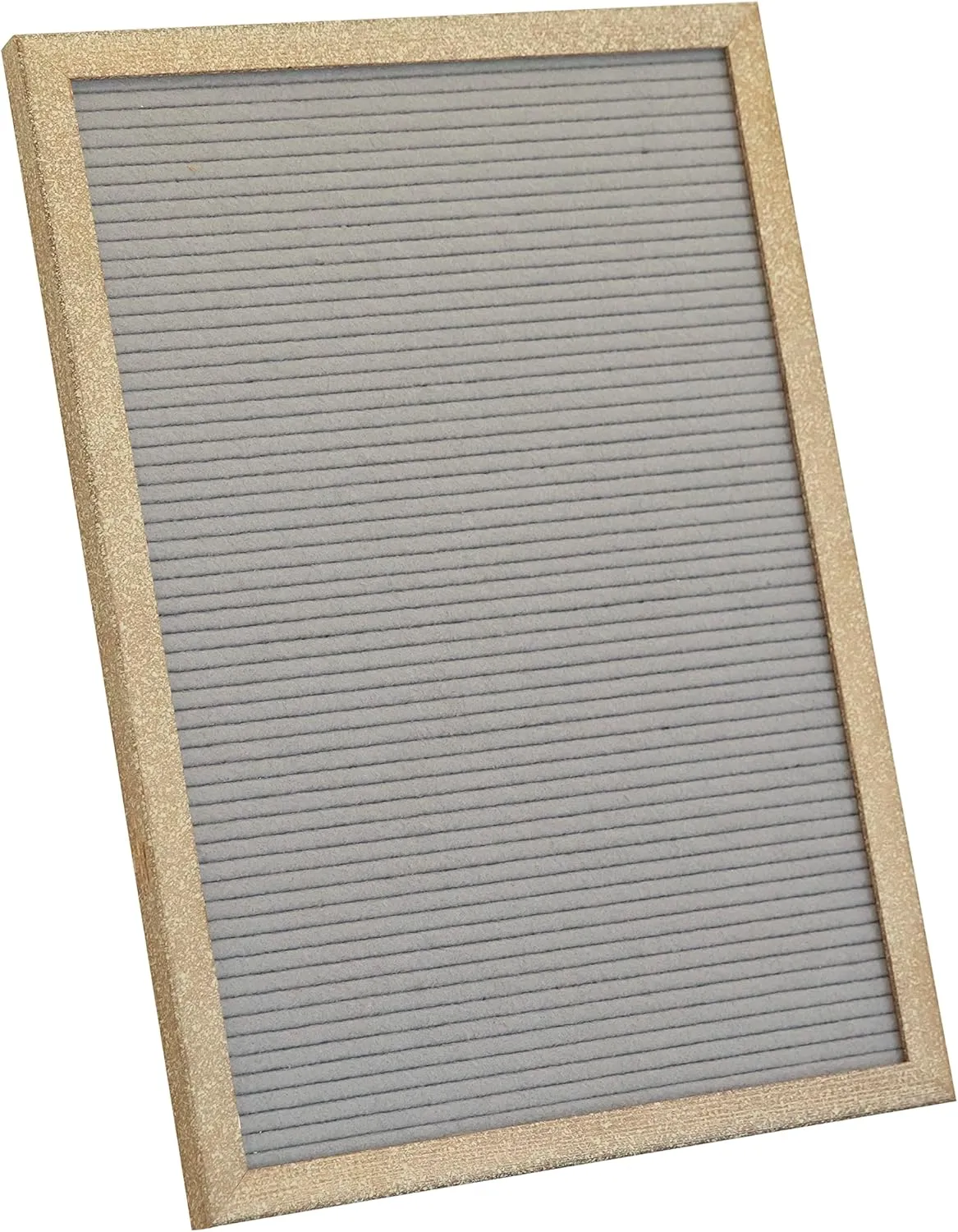 Flash Furniture Gracie Felt Letter Board with Wooden Frame, 389 PP Letters Including Numbers, Symbols and Icons, Canvas Carrying Case, 12x17, Weathered Wood/Gray Felt