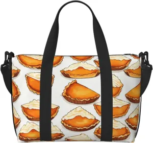 Food Print Print Versatile Travel Gym Carry Bag,Ideal For Business,Sports,Weekend Stays