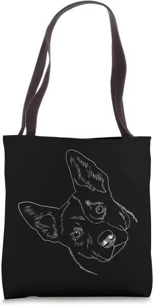 Funny Australian Cattle Dog Tote Bag