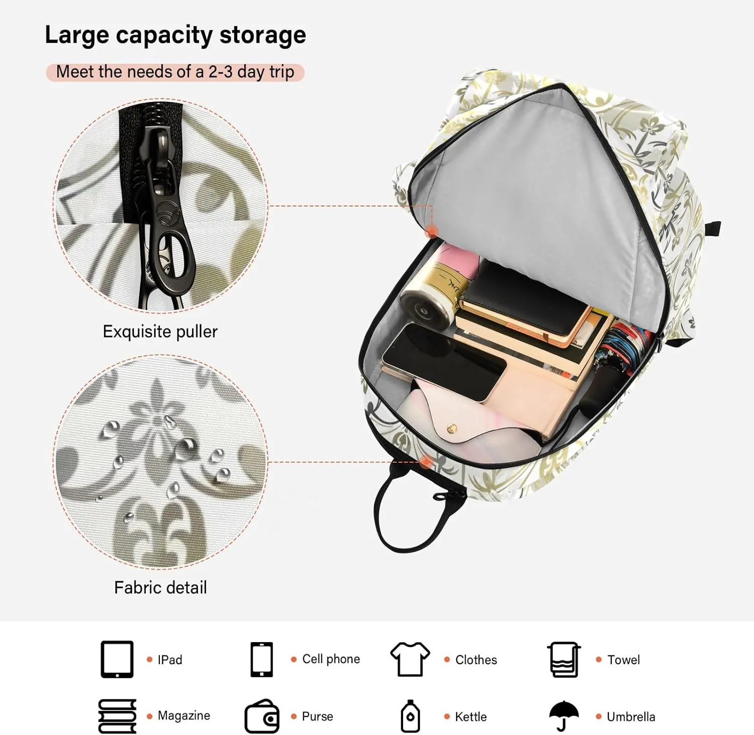 GAIGEO Cool Soccer Graffiti Pickleball Backpack, Multiple Storage Compartments Tennis Racket Backpack, Foldable Pocket