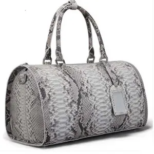 GENUINE PYTHON DUFFLE BAG "FLYING HIGH"