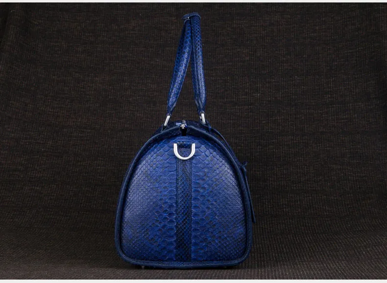 GENUINE PYTHON DUFFLE BAG