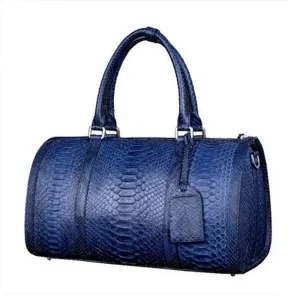 GENUINE PYTHON DUFFLE BAG