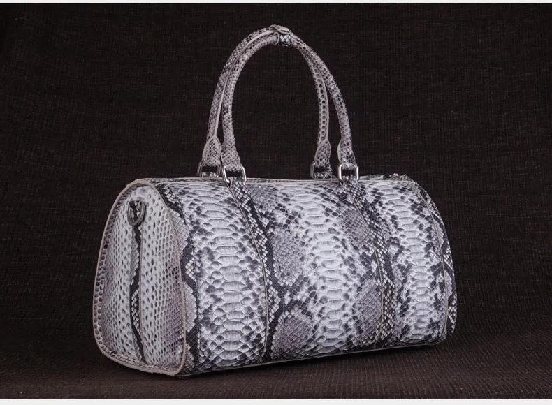 GENUINE PYTHON DUFFLE BAG
