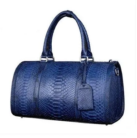 GENUINE PYTHON DUFFLE BAG