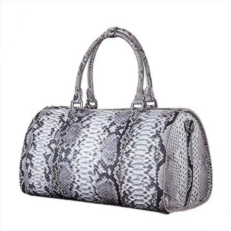 GENUINE PYTHON DUFFLE BAG