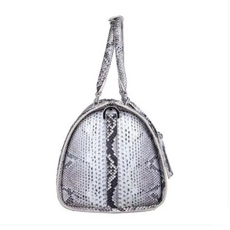 GENUINE PYTHON DUFFLE BAG