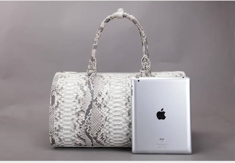 GENUINE PYTHON DUFFLE BAG