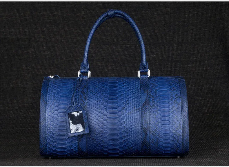 GENUINE PYTHON DUFFLE BAG