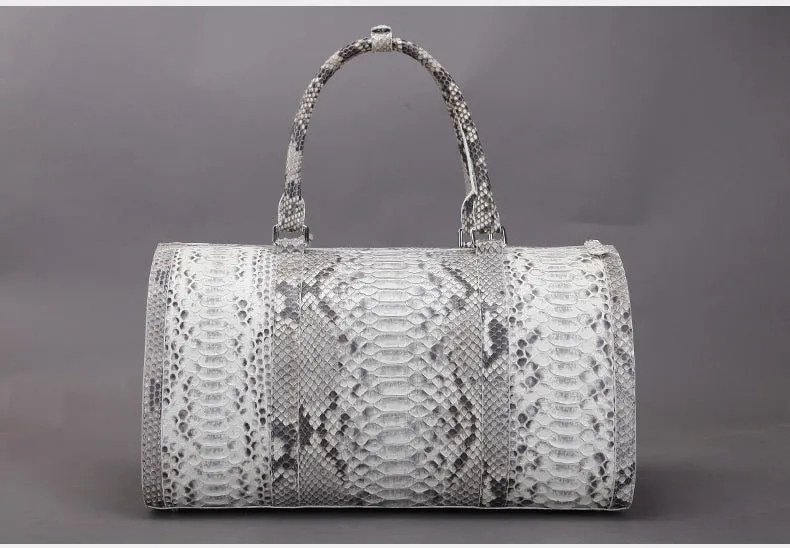 GENUINE PYTHON DUFFLE BAG