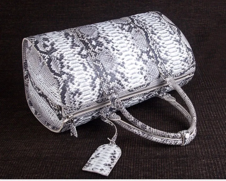 GENUINE PYTHON DUFFLE BAG