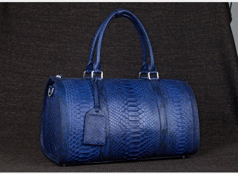 GENUINE PYTHON DUFFLE BAG